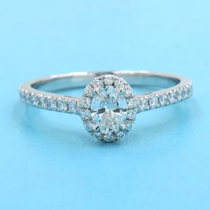 ソレストダイヤリング/オーバルカット/0.23ct