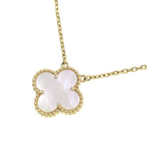 ヴィンテージアルハンブラネックレス/マザーオブパール