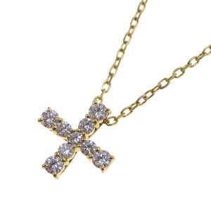ダイヤクロスネックレス