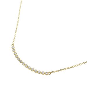 ビリーブユーダイヤネックレス/ショート