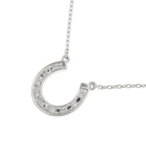 ダイヤネックレス/ホースシュー