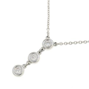 バイザヤードネックレス/ダイヤモンド/3P