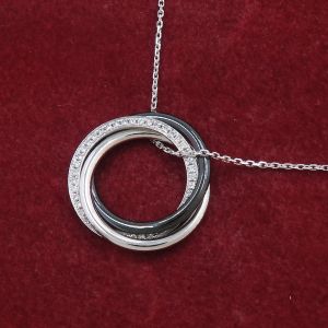 トリニティダイヤネックレス/セラミック