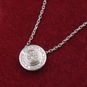 ダムールダイヤネックレス/中石D0.18ct付近