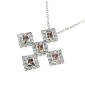 ダイヤクロスネックレス