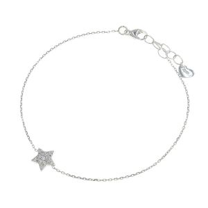 ダイヤブレスレット/スター