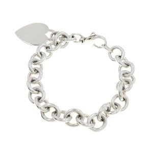 ハートタグブレスレット