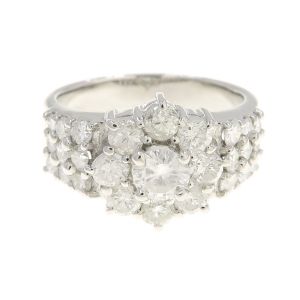 Pt900ダイヤリング