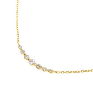 ダイヤモンドリュールネックレス