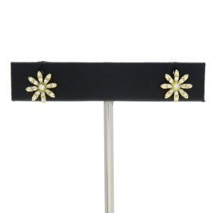 フルブルームパヴェダイヤピアス