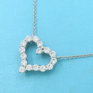センチメンタルハートダイヤネックレス/スモール