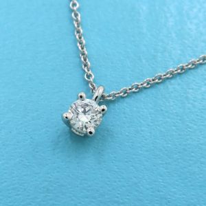 ソリティアダイヤネックレス/D0.17ct