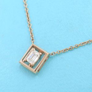 ジュエルBOXダイヤネックレス/D0.17ct