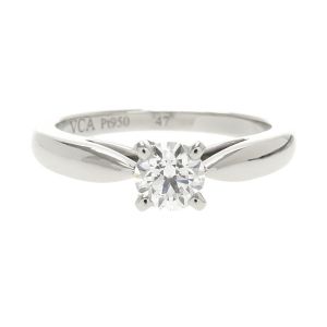 ボヌールソリティアダイヤリング/0.30ct