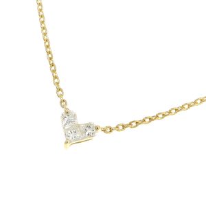 ミステリアスハートネックレス/D0.15ct