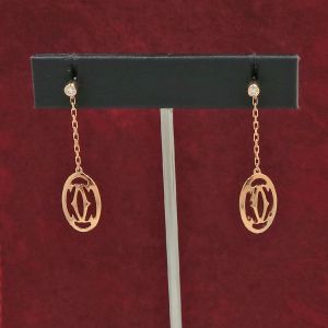 ロゴドゥーブルピアス/1Pダイヤ