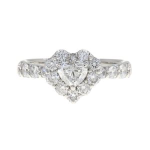ハッピーハートダイヤリング/D0.308ct
