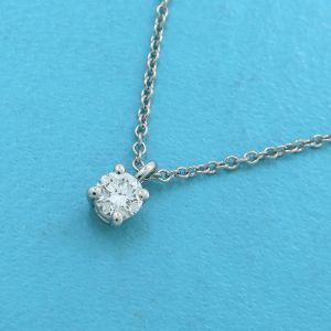 ソリティアダイヤネックレス/D0.17ct