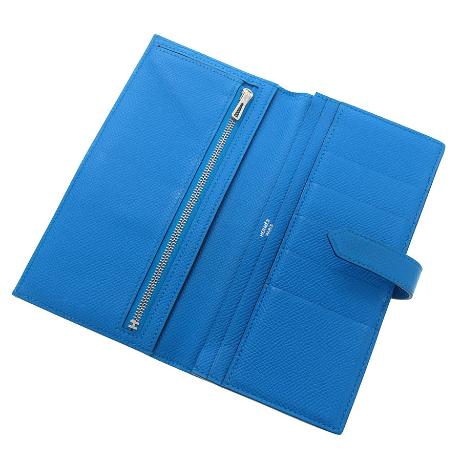 希少】エルメス HERMES べアンスフレ 長財布 折り財布 D刻印