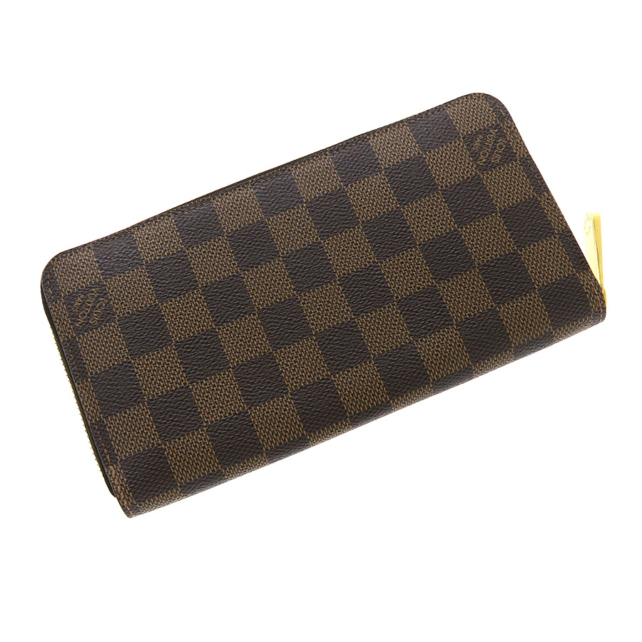 【良品】LOUIS VUITTON ダミエ　ジッピーウォレット☆鑑定済み！ ルイヴィトン ダミエ ジッピーウォレット N41661の買取・質