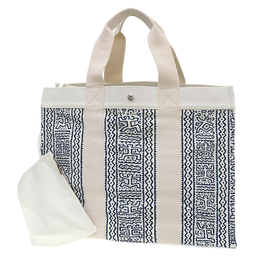 エルメス 定価17万6500円 ニューカバヤデール リゾート トート カバス