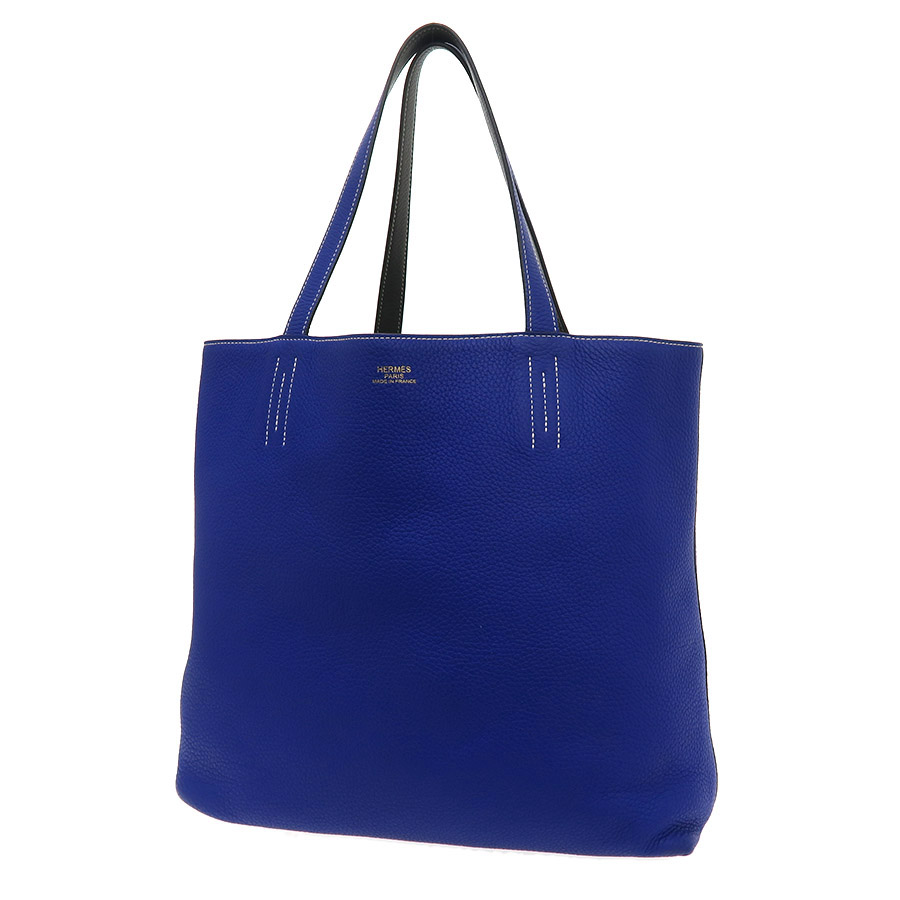 HERMES エルメス ドゥブルセンス36 リバーシブル バイカラー シェル 