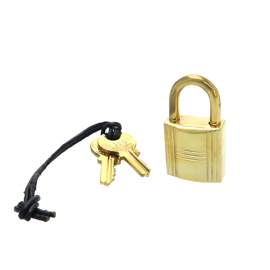 HERMES エルメス カデナ　24Kメッキ　No.120  120番　鍵付き カデナ/NO.120/質屋 さのや ブランド 通販サイト