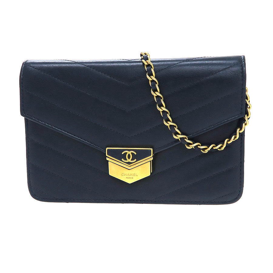 Vステッチ･チェーンウォレット