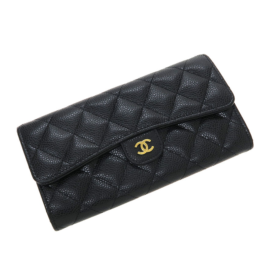 CHANEL マトラッセ タイムレス 長財布 ブラック タイムレスクラシック長財布/質屋 さのや ブランド 通販サイト