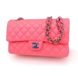 キャビア･マトラッセWフラップチェーンショルダー