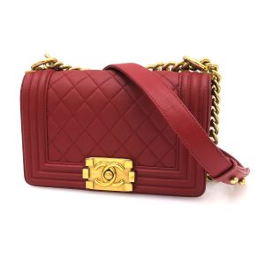 ボーイシャネルチェーンショルダー