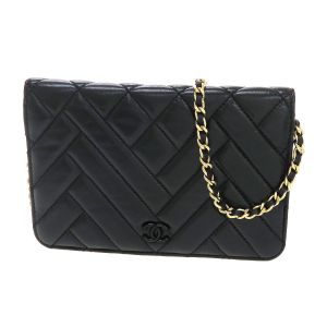 バイアスステッチ･チェーンウォレット