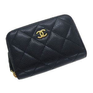 キャビアラウンドファスナーコインケース