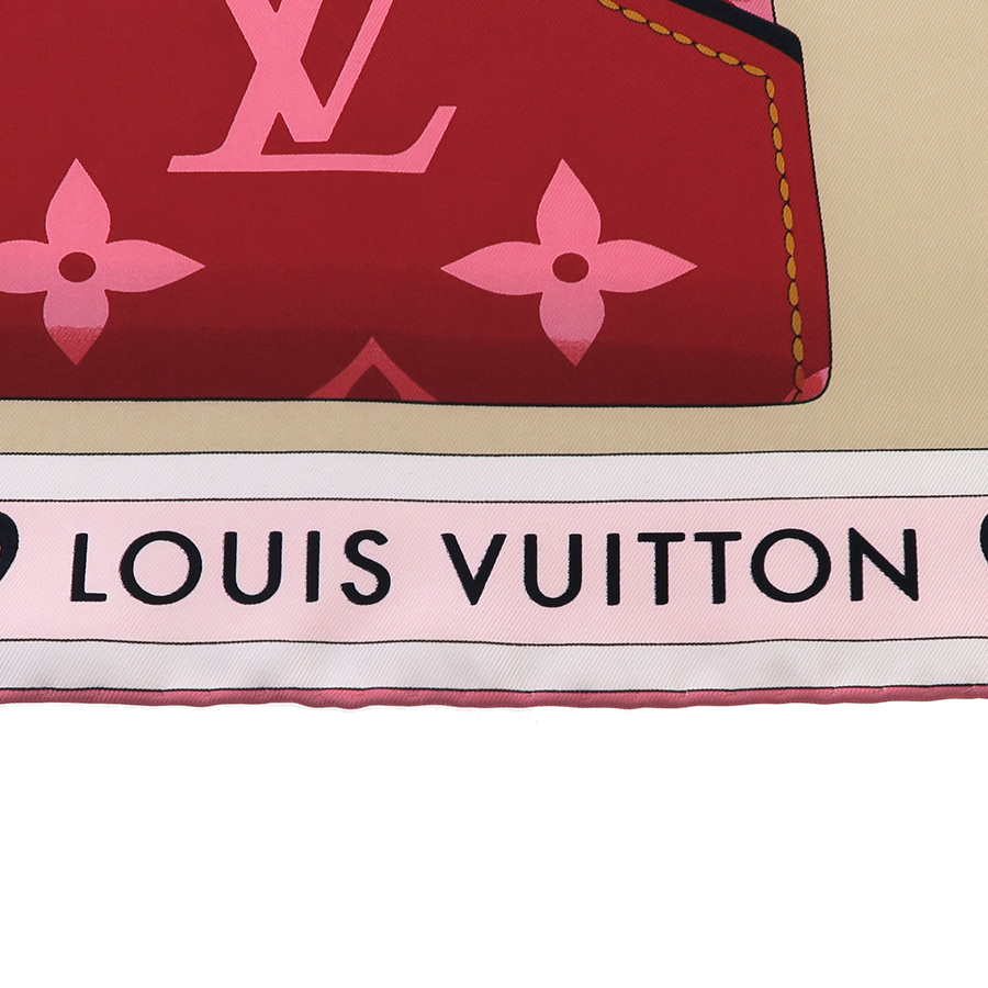 カレ70・マイトゥルーLV ✨極美品✨LOUIS VUITTON スカーフ カレ70 マイ