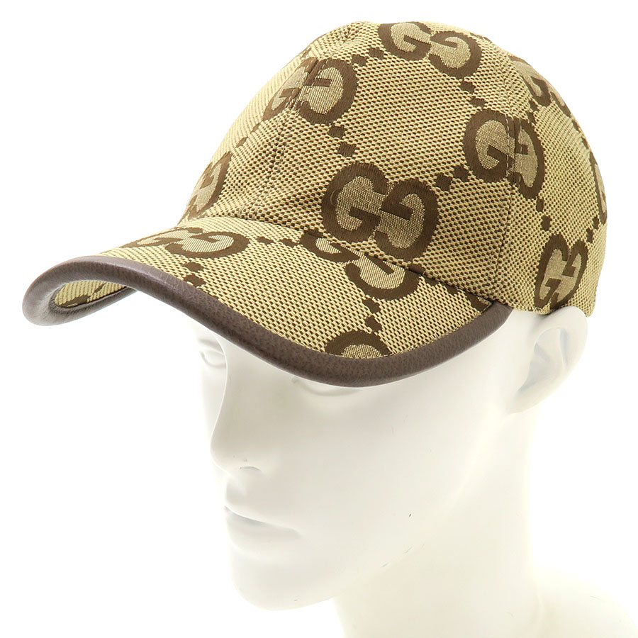 新品　GUCCI GGキャンバス ベースボールキャップ　帽子 GGキャンバス・ベースボールキャップ/質屋 さのや ブランド 通販サイト
