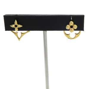 ピアス･LVフラワーグラム