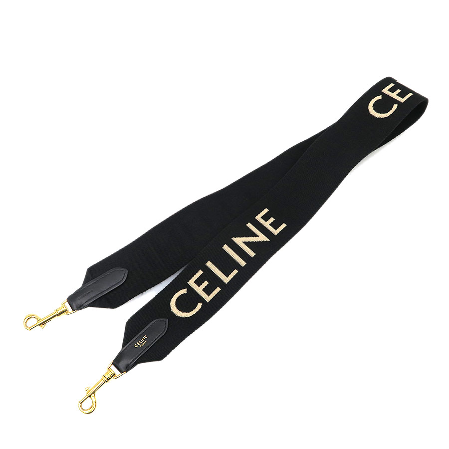 CELINE ジャカード ロングストラップ/ウール/質屋 さのや ブランド 