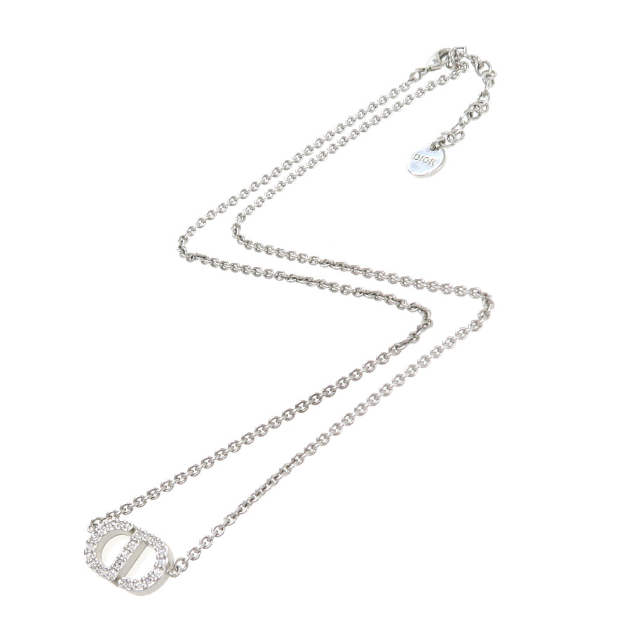 【シンプルで上品☆】Dioriviera Petit CD ネックレス Dioriviera Petit CD Necklace Gold-Finish Metal and Pastel