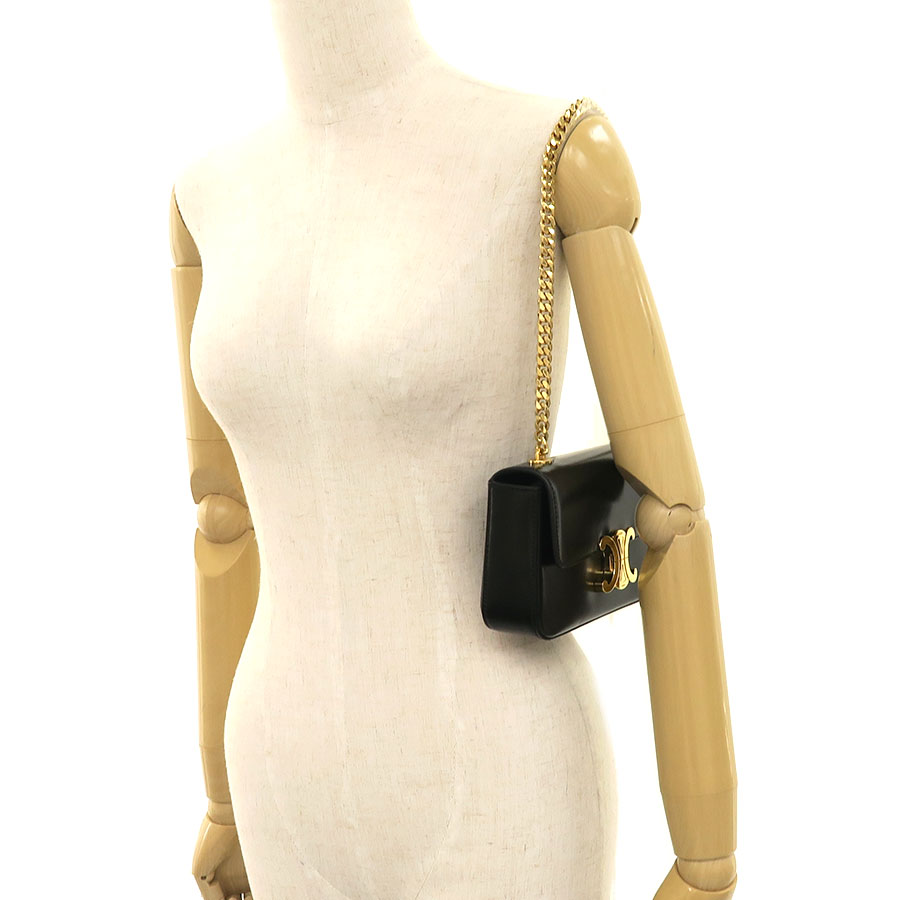 OUTLET★CELINE チェーン ショルダーバッグ クロード OUTLET☆CELINE チェーン ショルダーバッグ クロード