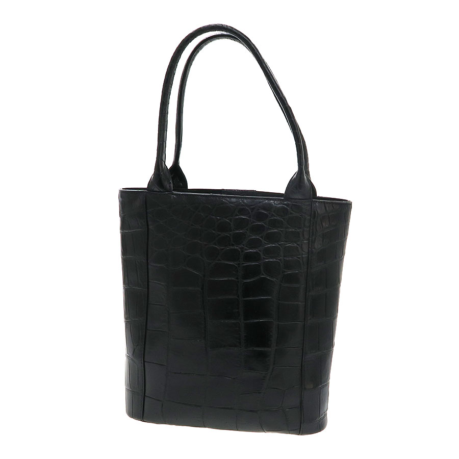 ワニ革･トート