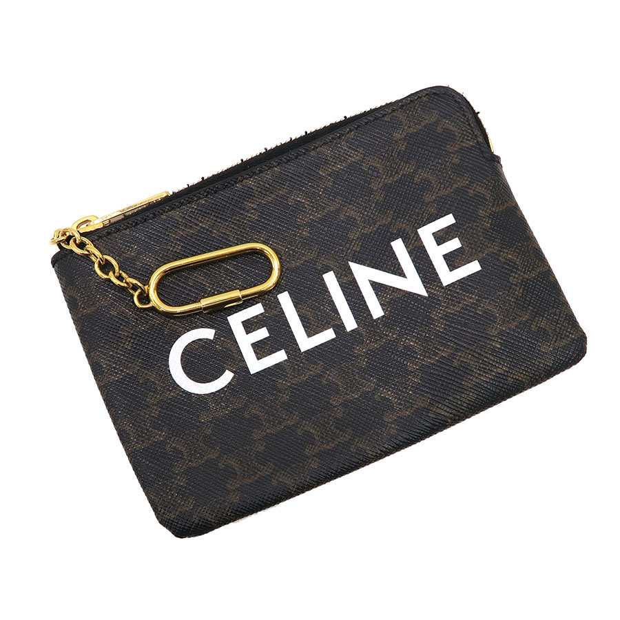 コインパース/CELINEプリント入リトリオンフキャンバス