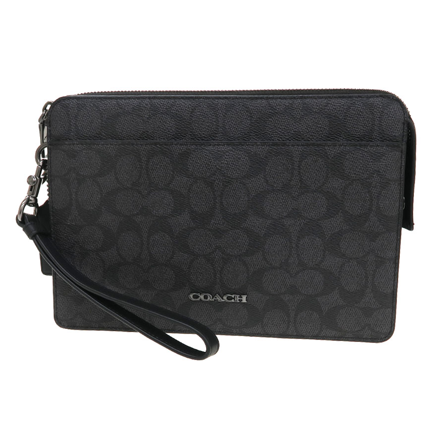 ジップ ポーチ･シグネチャーキャンバス