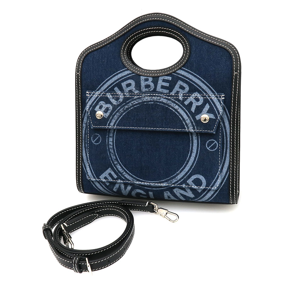 ミニ ポケットバッグ/デニム