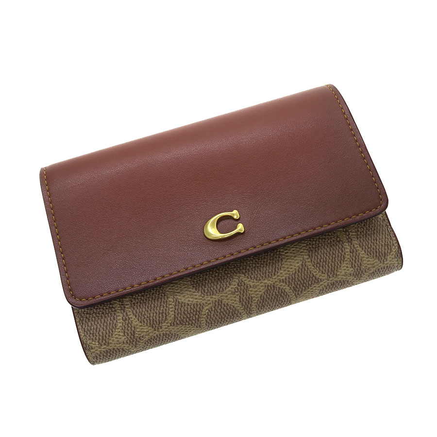 エッセンシャル ミディアム フラップ ウォレット/質屋 さのや ブランド