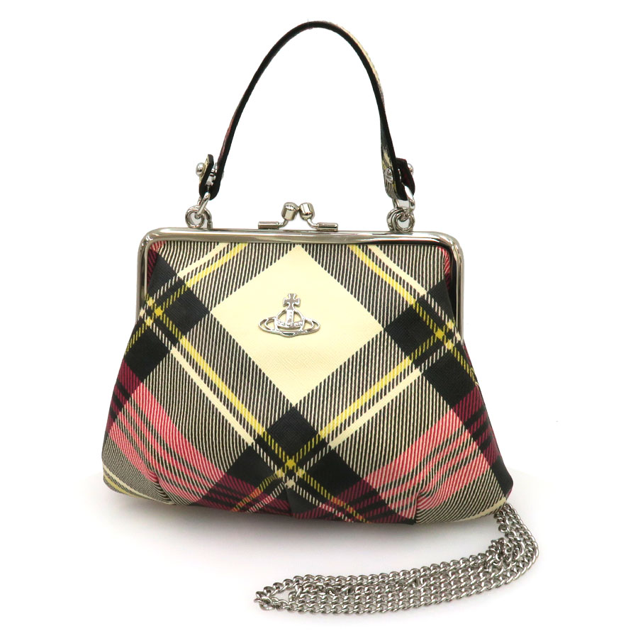 がま口 チェーンショルダー/VEGAN