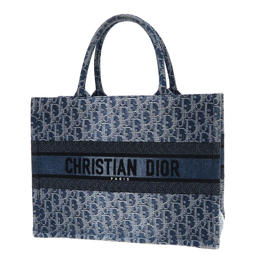 Dior Book Tote バッグ ミディアム/デニム