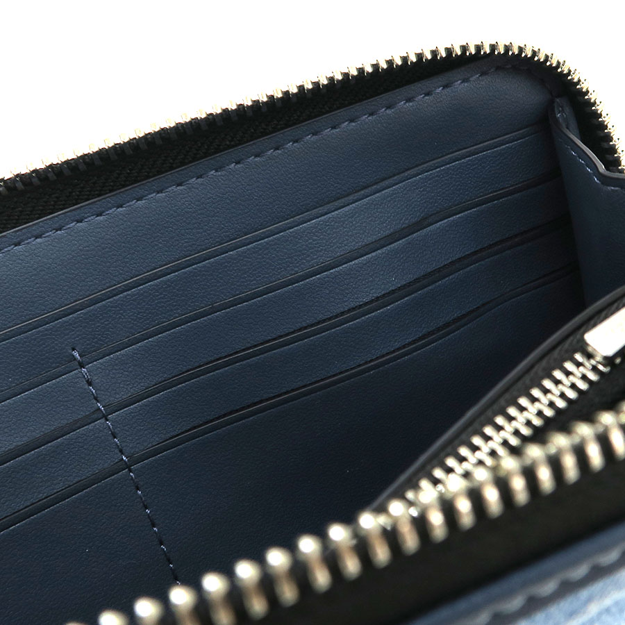COACH アコーディオンウォレット・シグネチャーデニム アコーディオン ウォレット・シグネチャー デニム/質屋 さのや
