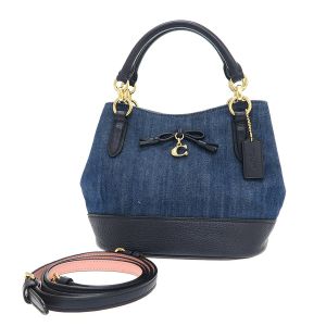 デニム マイクロアリー バケット クロスボディ