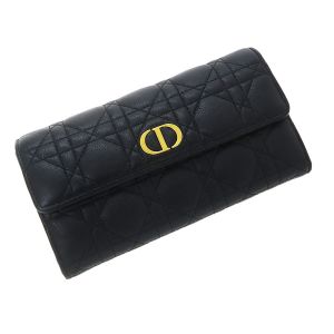 Dior Caro Orchid ロングウォレット