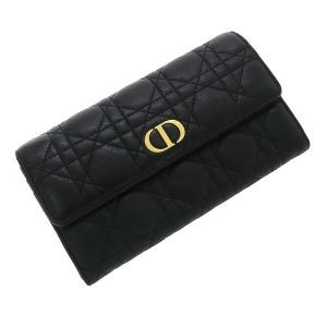 Dior Caro Orchid ロングウォレット